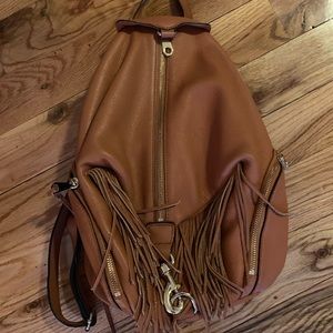 Rebecca Minkoff Julian Medium backpack with fringe